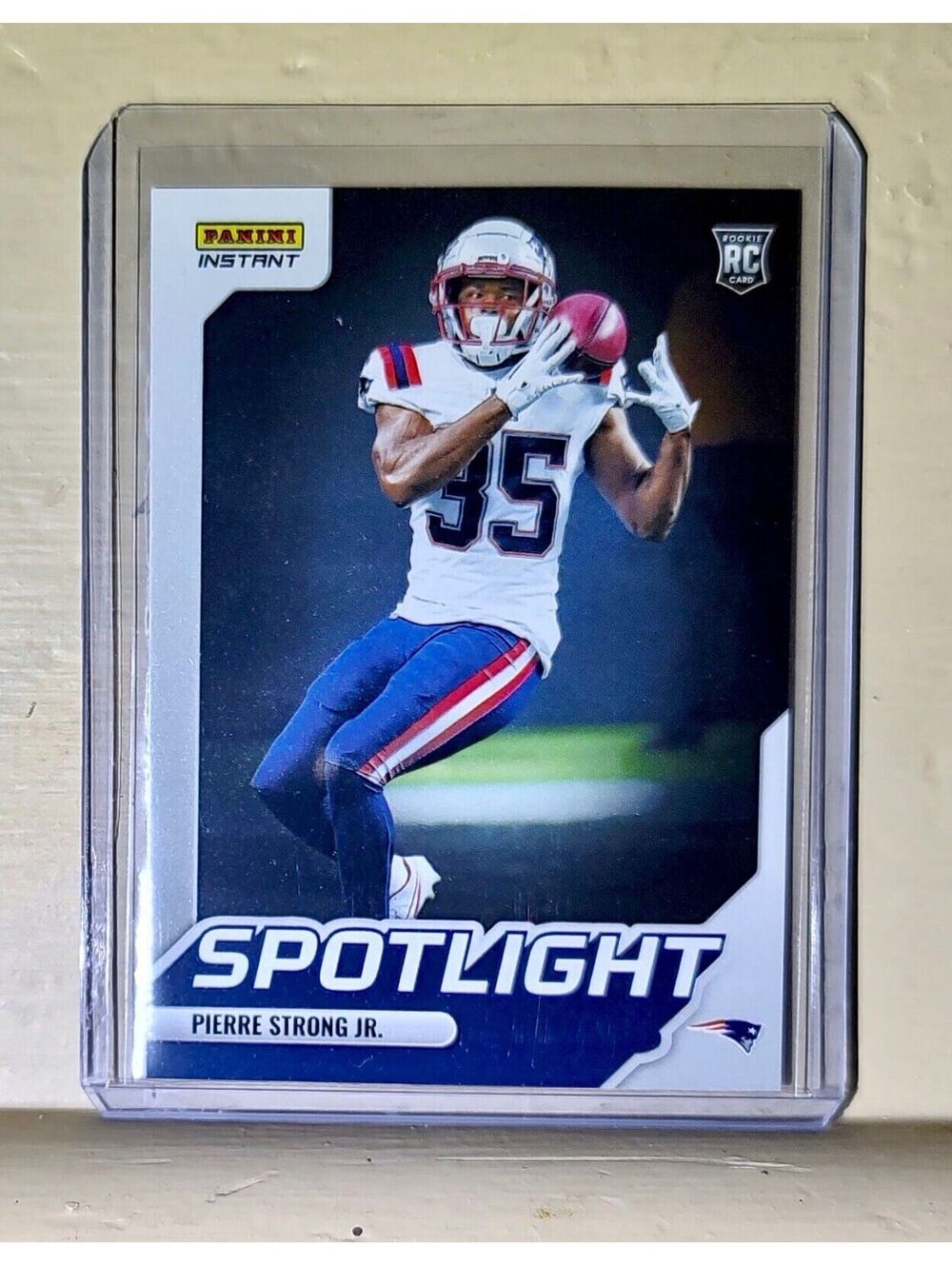Pierre Strong Jr. 2022 NFL Panini #36 Spotlight Rookie Football Card 1/603